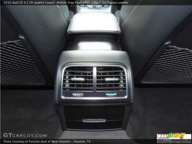 Meteor Gray Pearl Effect / Black Silk Nappa Leather 2010 Audi S5 4.2 FSI quattro Coupe