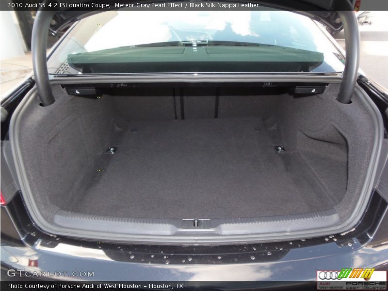 Meteor Gray Pearl Effect / Black Silk Nappa Leather 2010 Audi S5 4.2 FSI quattro Coupe