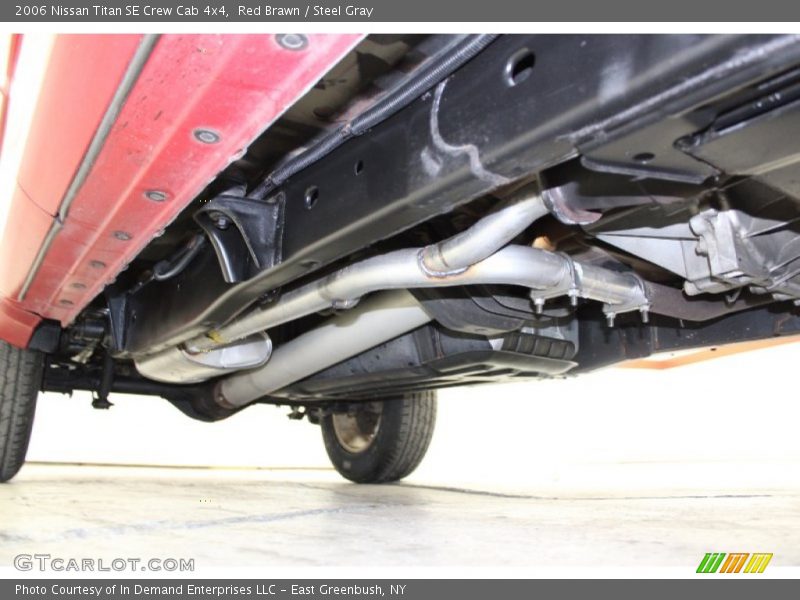 Red Brawn / Steel Gray 2006 Nissan Titan SE Crew Cab 4x4