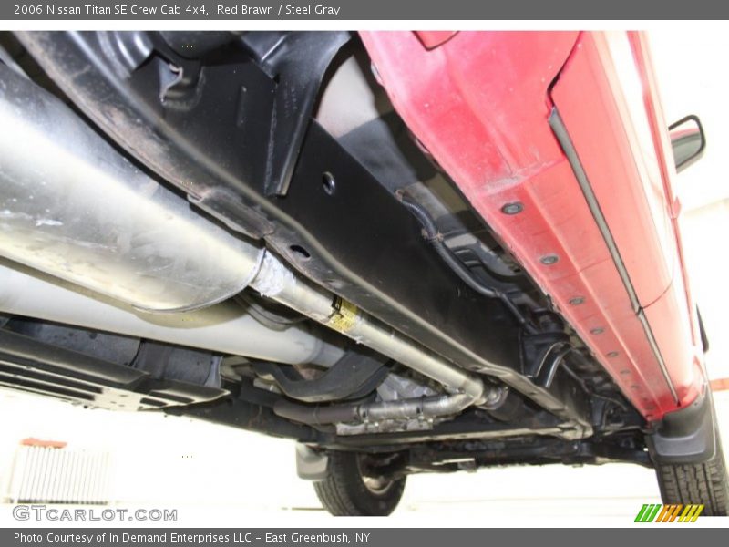 Red Brawn / Steel Gray 2006 Nissan Titan SE Crew Cab 4x4