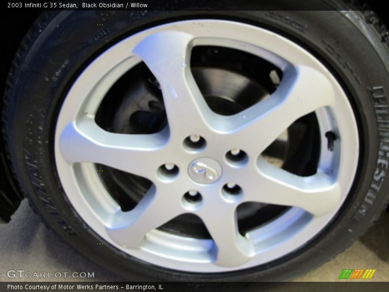 Black Obsidian / Willow 2003 Infiniti G 35 Sedan