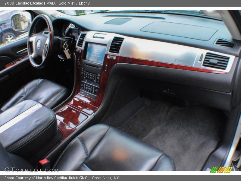 Gold Mist / Ebony 2008 Cadillac Escalade AWD