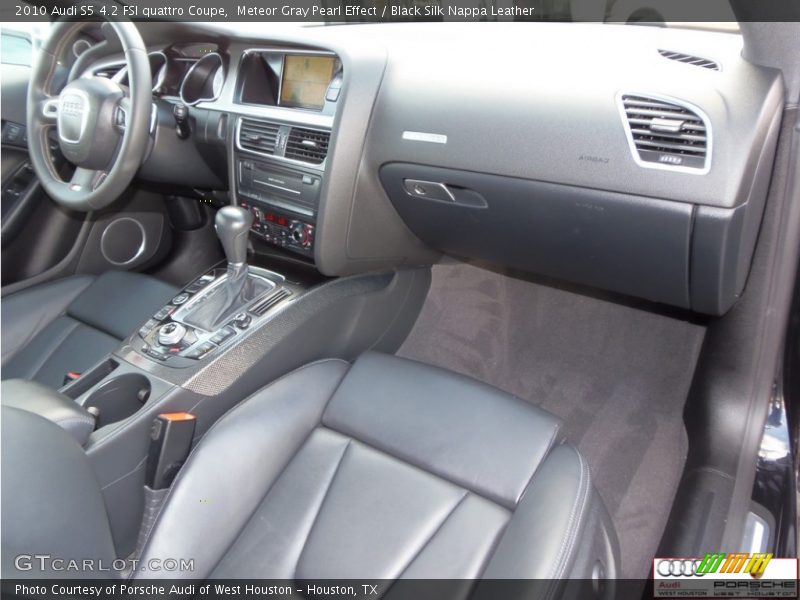 Meteor Gray Pearl Effect / Black Silk Nappa Leather 2010 Audi S5 4.2 FSI quattro Coupe