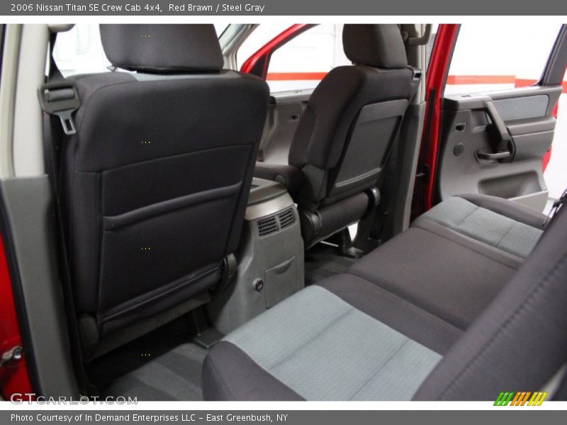 Red Brawn / Steel Gray 2006 Nissan Titan SE Crew Cab 4x4