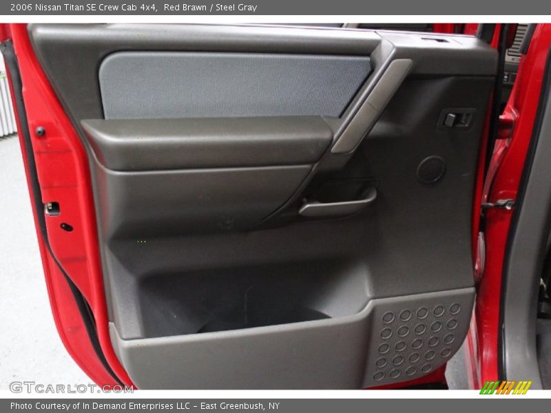 Red Brawn / Steel Gray 2006 Nissan Titan SE Crew Cab 4x4