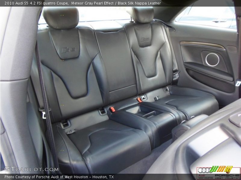 Meteor Gray Pearl Effect / Black Silk Nappa Leather 2010 Audi S5 4.2 FSI quattro Coupe