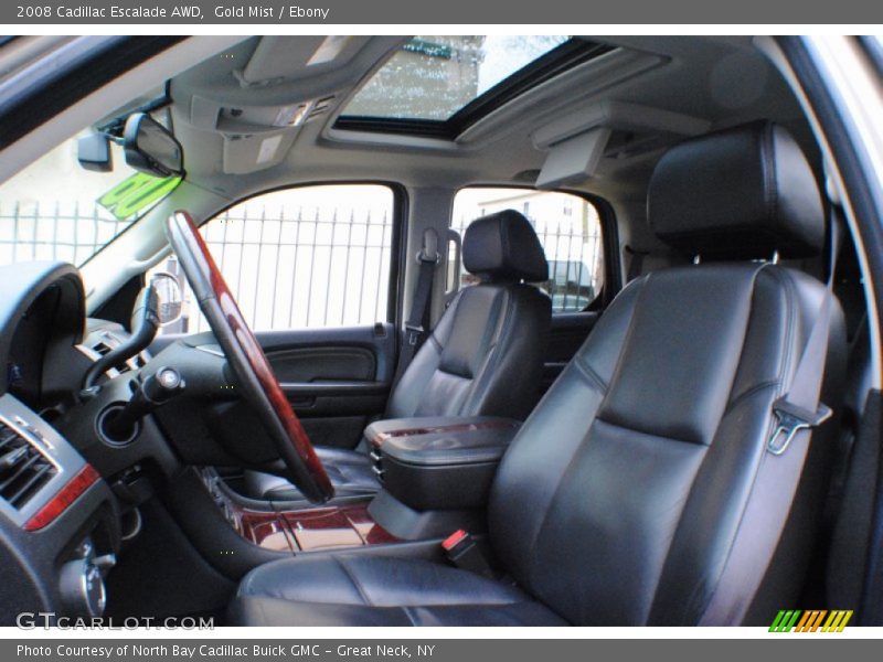 Gold Mist / Ebony 2008 Cadillac Escalade AWD