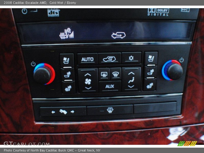 Gold Mist / Ebony 2008 Cadillac Escalade AWD