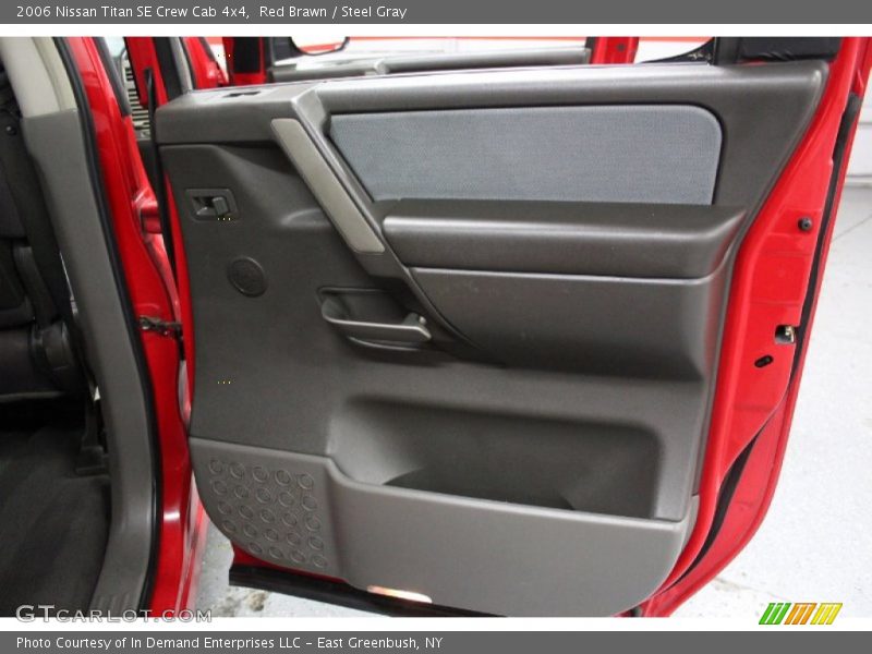 Red Brawn / Steel Gray 2006 Nissan Titan SE Crew Cab 4x4