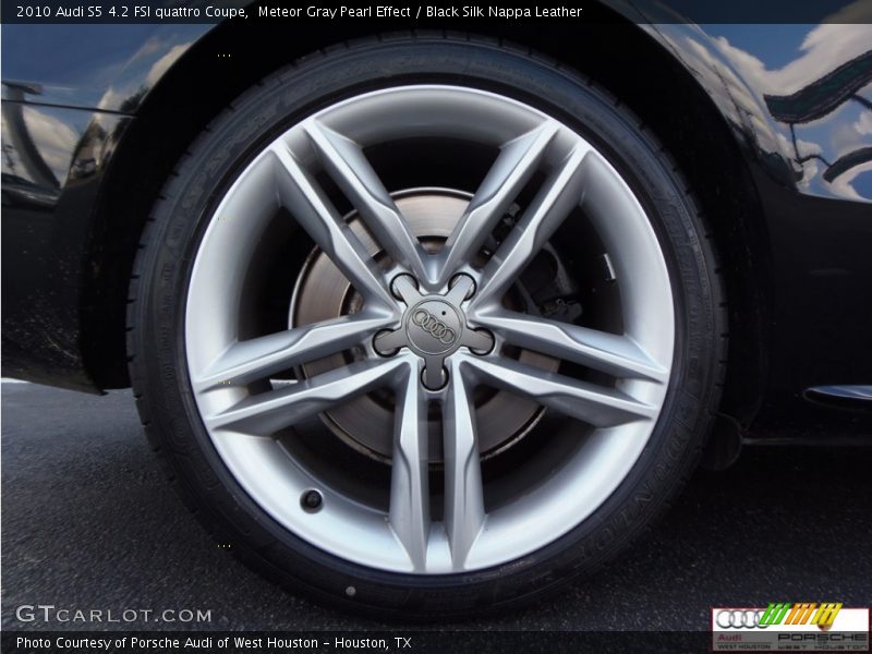 Meteor Gray Pearl Effect / Black Silk Nappa Leather 2010 Audi S5 4.2 FSI quattro Coupe
