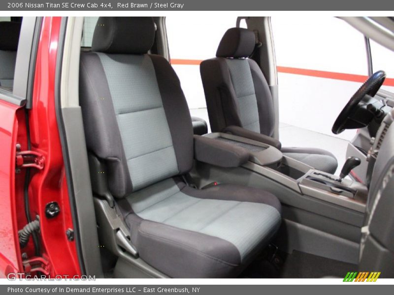 Red Brawn / Steel Gray 2006 Nissan Titan SE Crew Cab 4x4