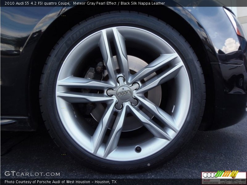 Meteor Gray Pearl Effect / Black Silk Nappa Leather 2010 Audi S5 4.2 FSI quattro Coupe