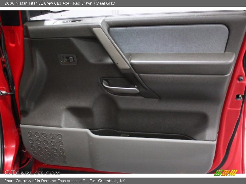 Red Brawn / Steel Gray 2006 Nissan Titan SE Crew Cab 4x4