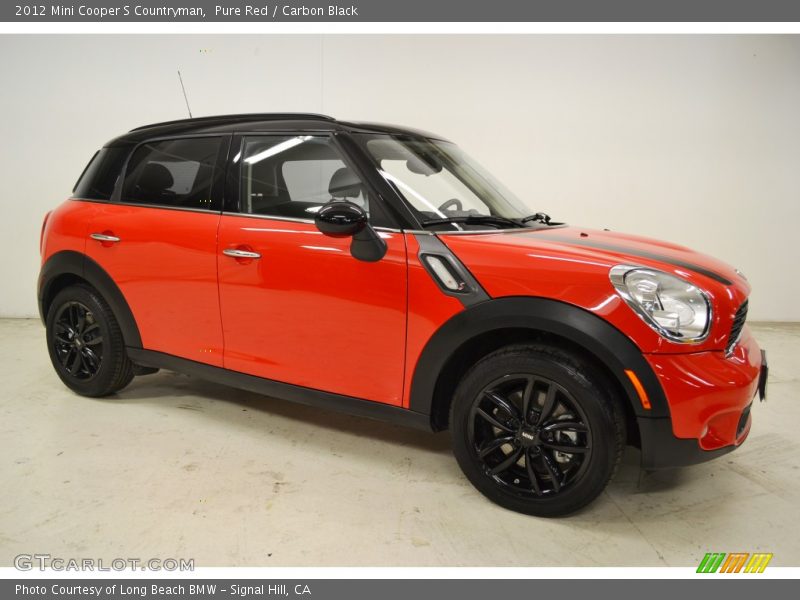 Pure Red / Carbon Black 2012 Mini Cooper S Countryman