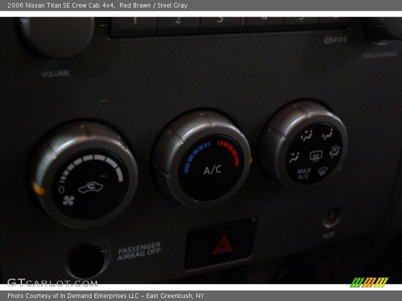 Red Brawn / Steel Gray 2006 Nissan Titan SE Crew Cab 4x4