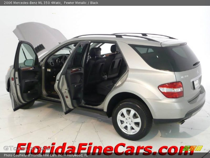 Pewter Metallic / Black 2006 Mercedes-Benz ML 350 4Matic