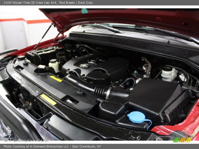 Red Brawn / Steel Gray 2006 Nissan Titan SE Crew Cab 4x4