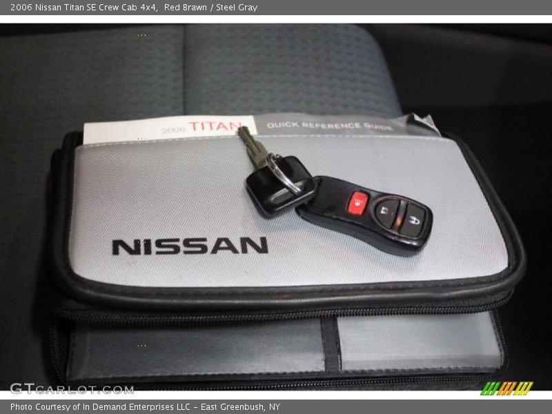 Red Brawn / Steel Gray 2006 Nissan Titan SE Crew Cab 4x4