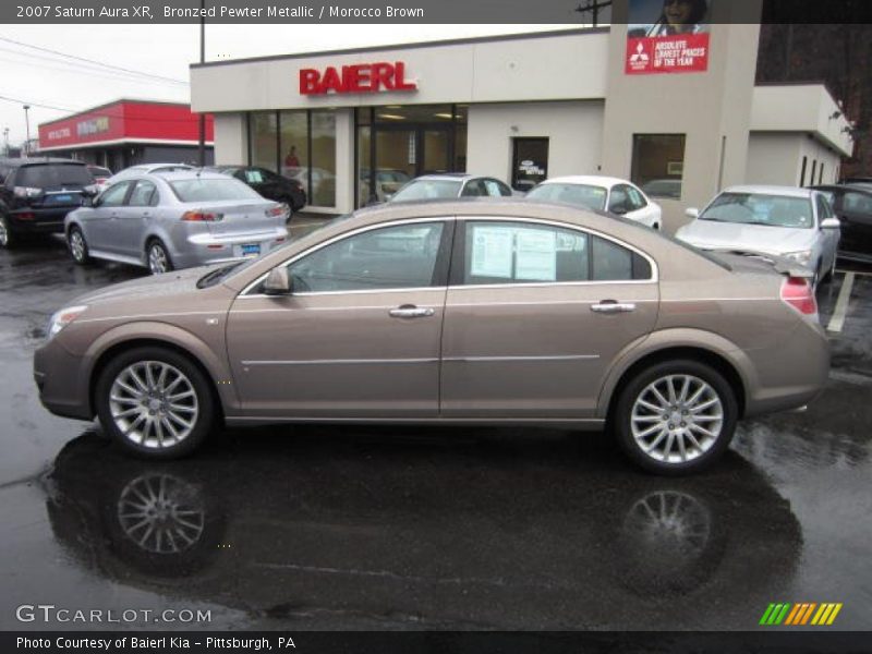 Bronzed Pewter Metallic / Morocco Brown 2007 Saturn Aura XR
