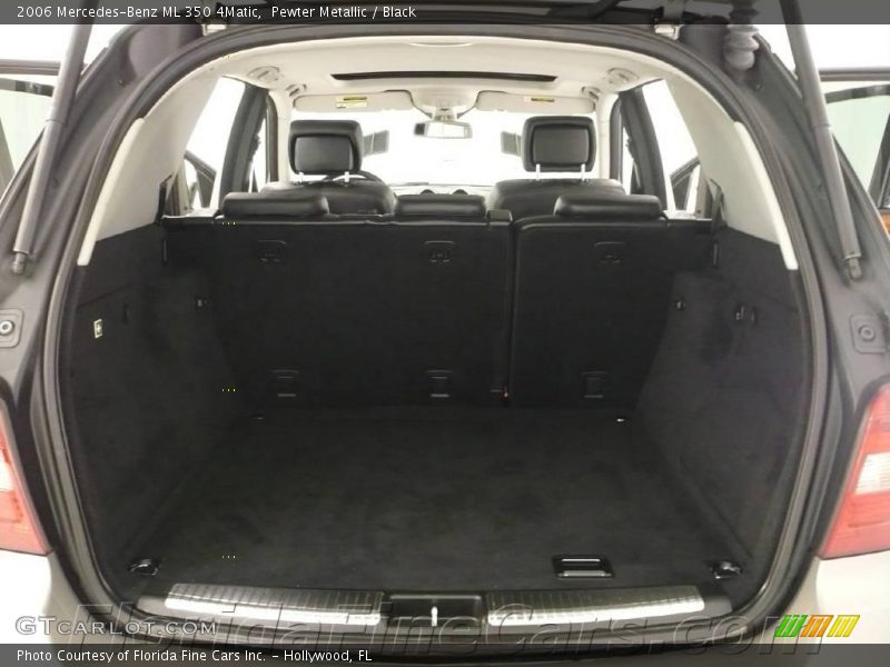 Pewter Metallic / Black 2006 Mercedes-Benz ML 350 4Matic