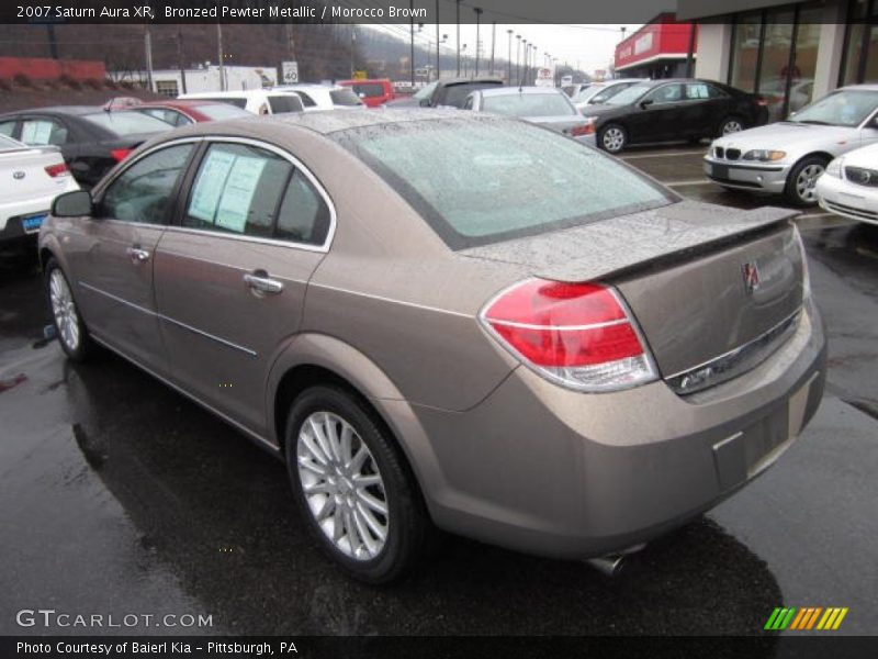 Bronzed Pewter Metallic / Morocco Brown 2007 Saturn Aura XR