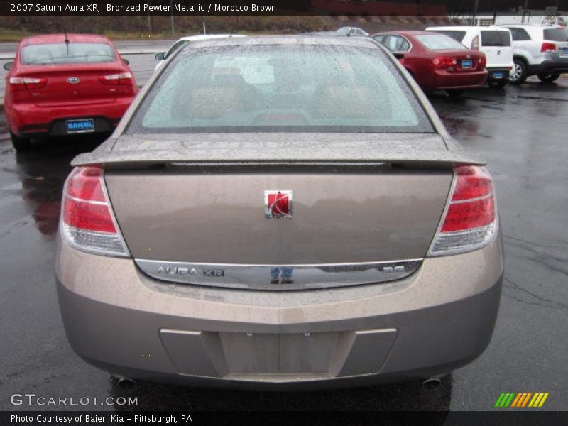 Bronzed Pewter Metallic / Morocco Brown 2007 Saturn Aura XR