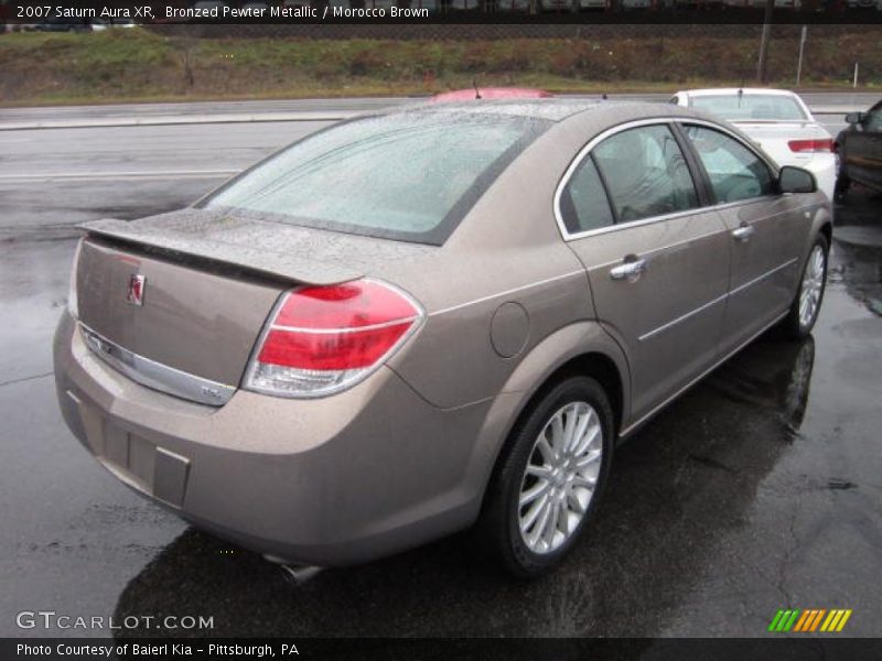 Bronzed Pewter Metallic / Morocco Brown 2007 Saturn Aura XR