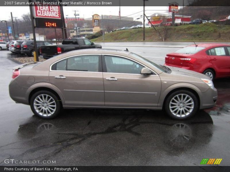 Bronzed Pewter Metallic / Morocco Brown 2007 Saturn Aura XR