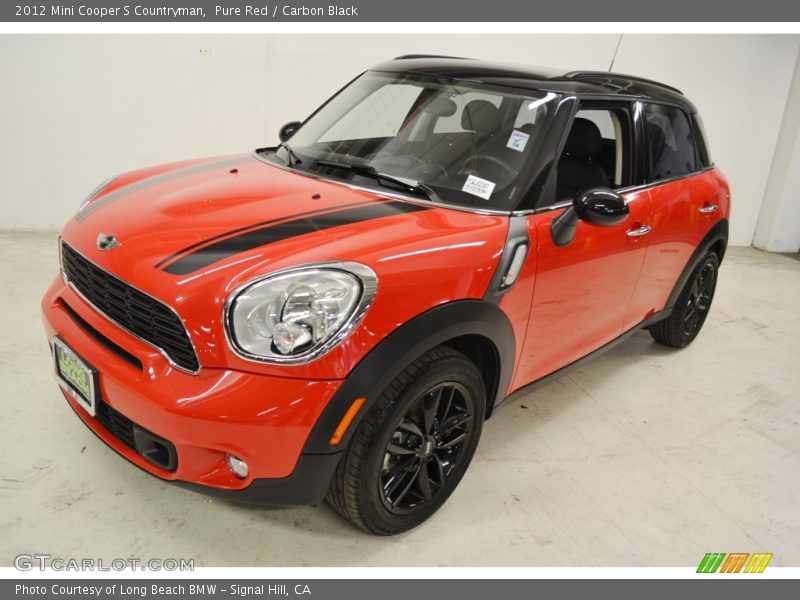 Pure Red / Carbon Black 2012 Mini Cooper S Countryman