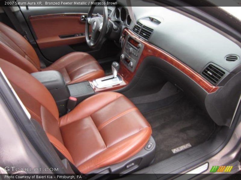  2007 Aura XR Morocco Brown Interior