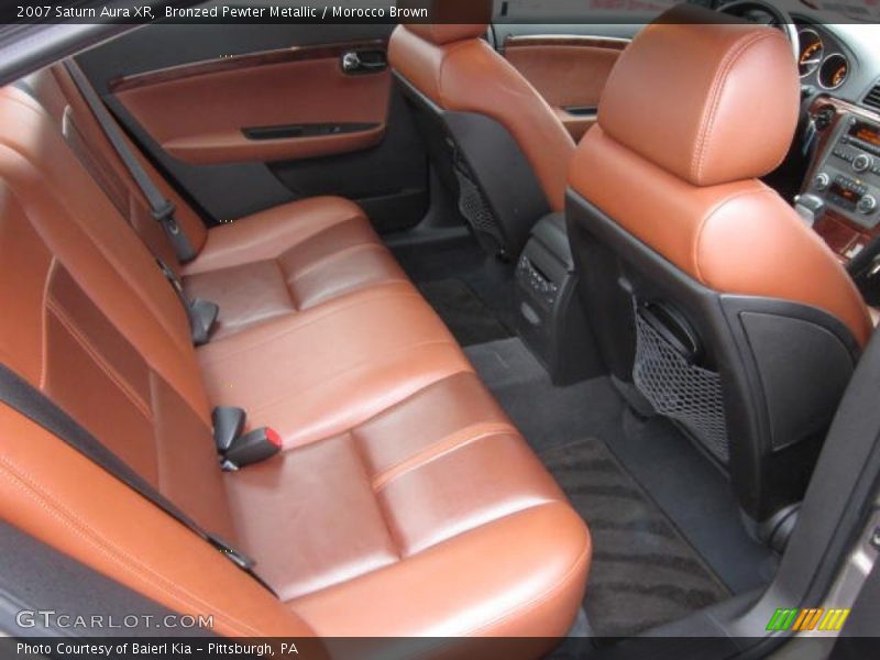 Rear Seat of 2007 Aura XR
