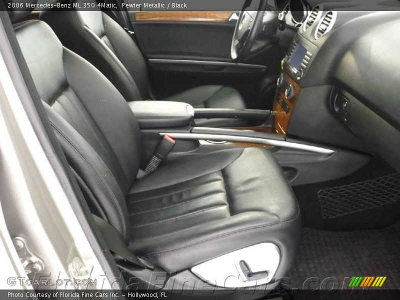 Pewter Metallic / Black 2006 Mercedes-Benz ML 350 4Matic