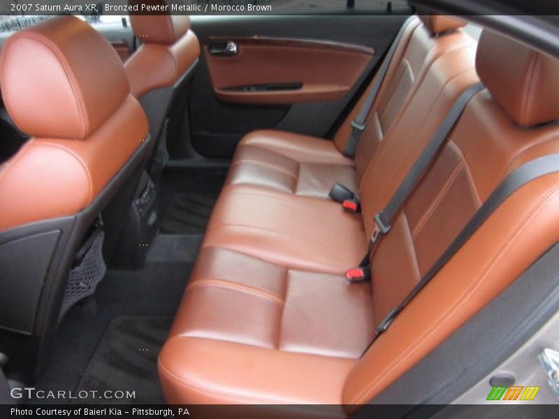 Rear Seat of 2007 Aura XR