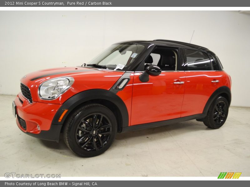 Pure Red / Carbon Black 2012 Mini Cooper S Countryman