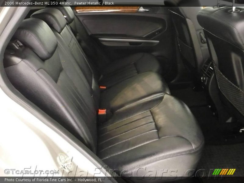 Pewter Metallic / Black 2006 Mercedes-Benz ML 350 4Matic