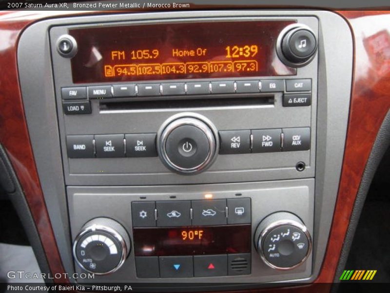 Controls of 2007 Aura XR