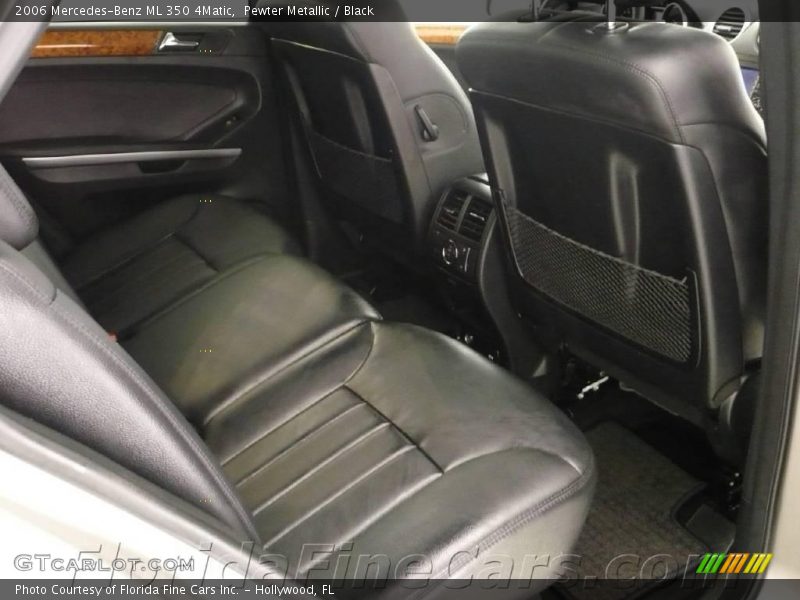 Pewter Metallic / Black 2006 Mercedes-Benz ML 350 4Matic