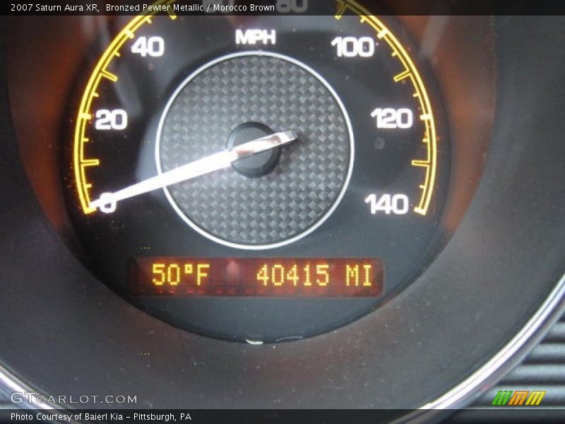Bronzed Pewter Metallic / Morocco Brown 2007 Saturn Aura XR