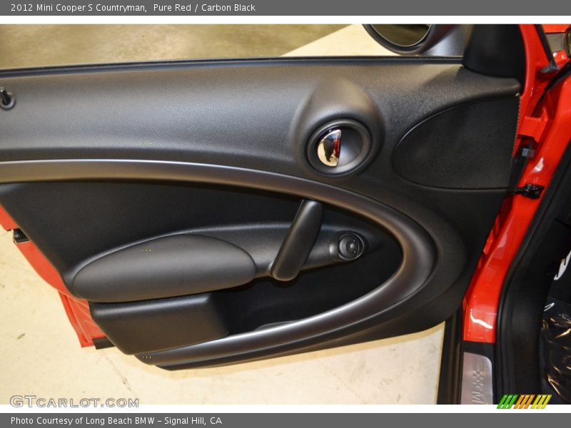 Pure Red / Carbon Black 2012 Mini Cooper S Countryman