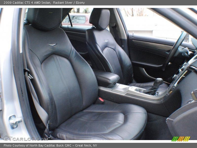 Radiant Silver / Ebony 2009 Cadillac CTS 4 AWD Sedan