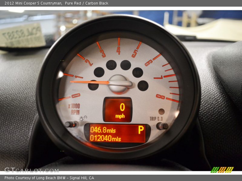 Pure Red / Carbon Black 2012 Mini Cooper S Countryman