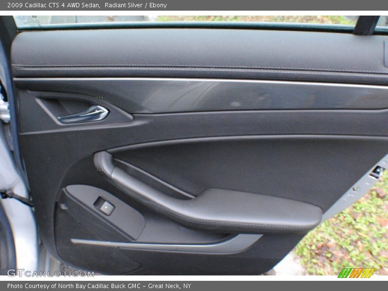 Radiant Silver / Ebony 2009 Cadillac CTS 4 AWD Sedan