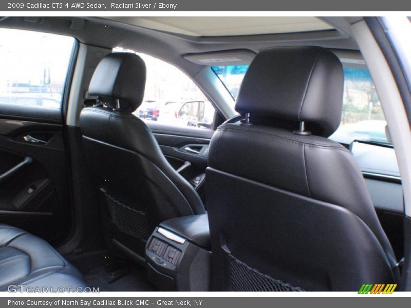 Radiant Silver / Ebony 2009 Cadillac CTS 4 AWD Sedan