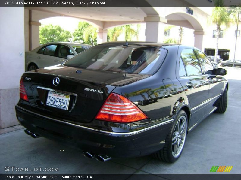 Black / Charcoal 2006 Mercedes-Benz S 65 AMG Sedan