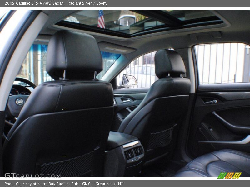 Radiant Silver / Ebony 2009 Cadillac CTS 4 AWD Sedan