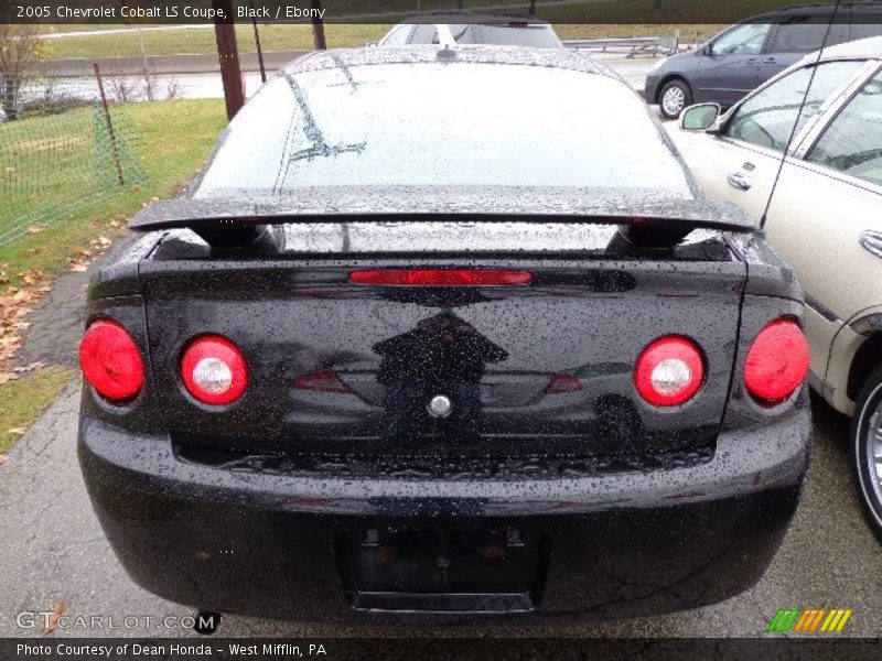 Black / Ebony 2005 Chevrolet Cobalt LS Coupe