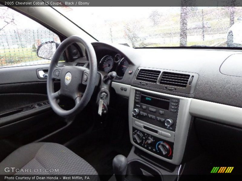 Black / Ebony 2005 Chevrolet Cobalt LS Coupe