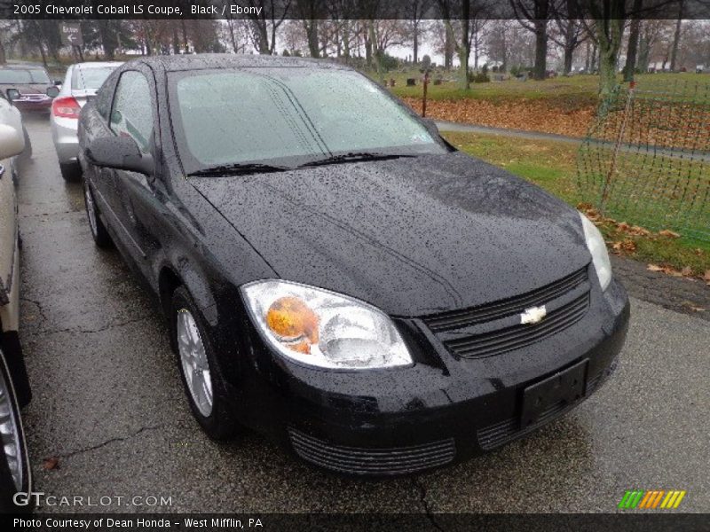 Black / Ebony 2005 Chevrolet Cobalt LS Coupe