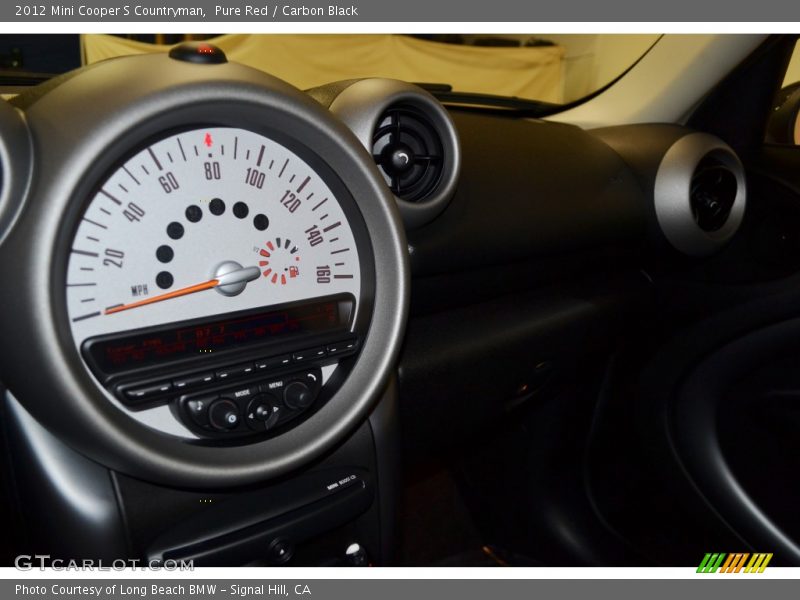 Pure Red / Carbon Black 2012 Mini Cooper S Countryman