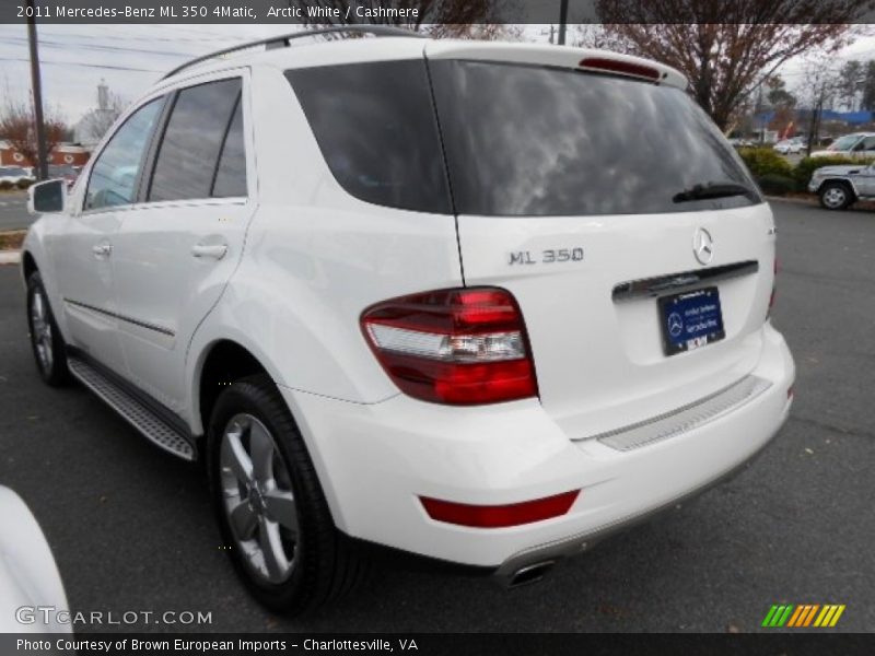 Arctic White / Cashmere 2011 Mercedes-Benz ML 350 4Matic